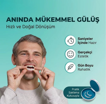 EARLEPS LuxeSmile Biyouyumlu Yeni Nesil Takma Dişler