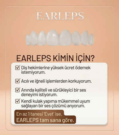 EARLEPS LuxeSmile Biyouyumlu Yeni Nesil Takma Dişler